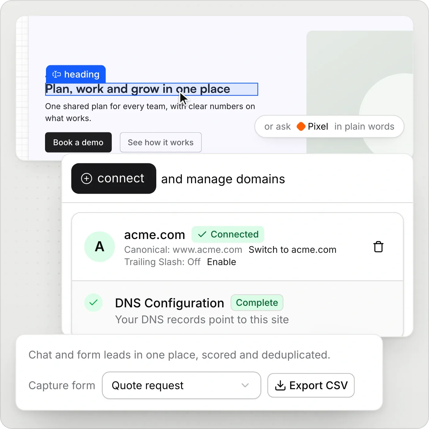 <p>Updates take minutes, and you hold the keys.</p>
