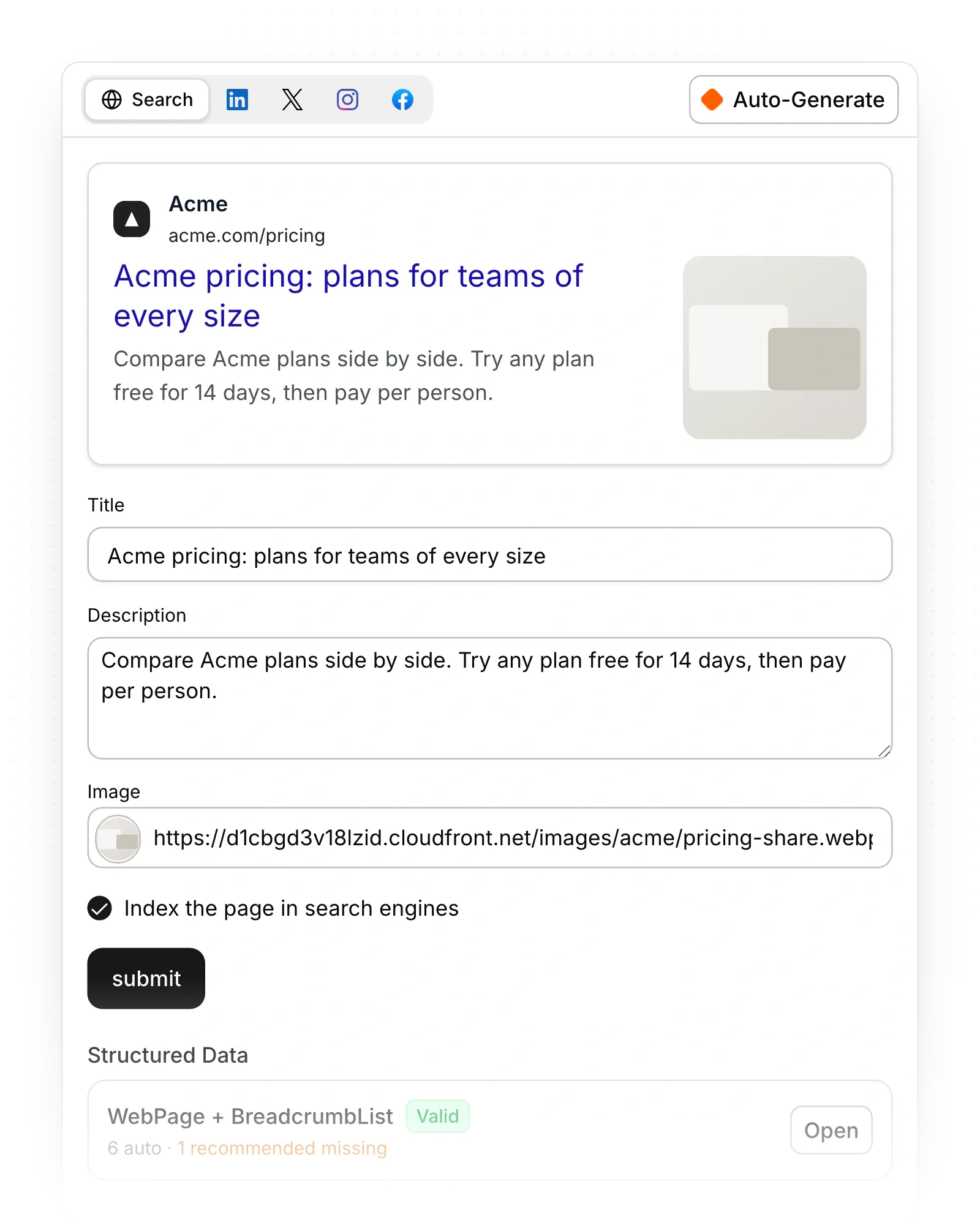 See how AI assistants answer your buyers' questions